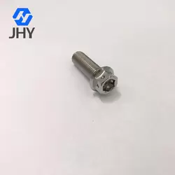 Gr5 M10x1.25x30 Titanium flange bolts