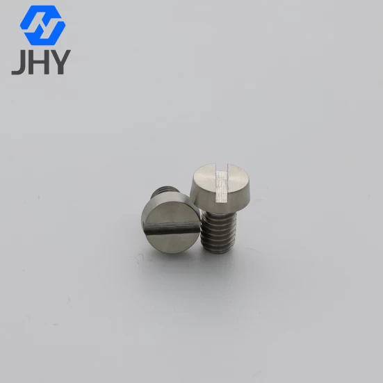 Titanium Slotted Head Cap Screws